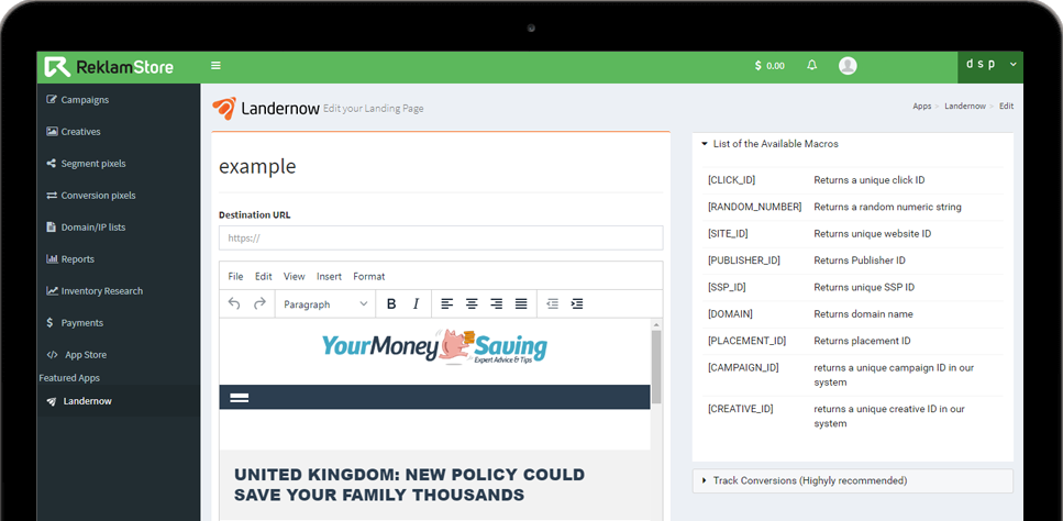 pubista best website builder for social media influencers